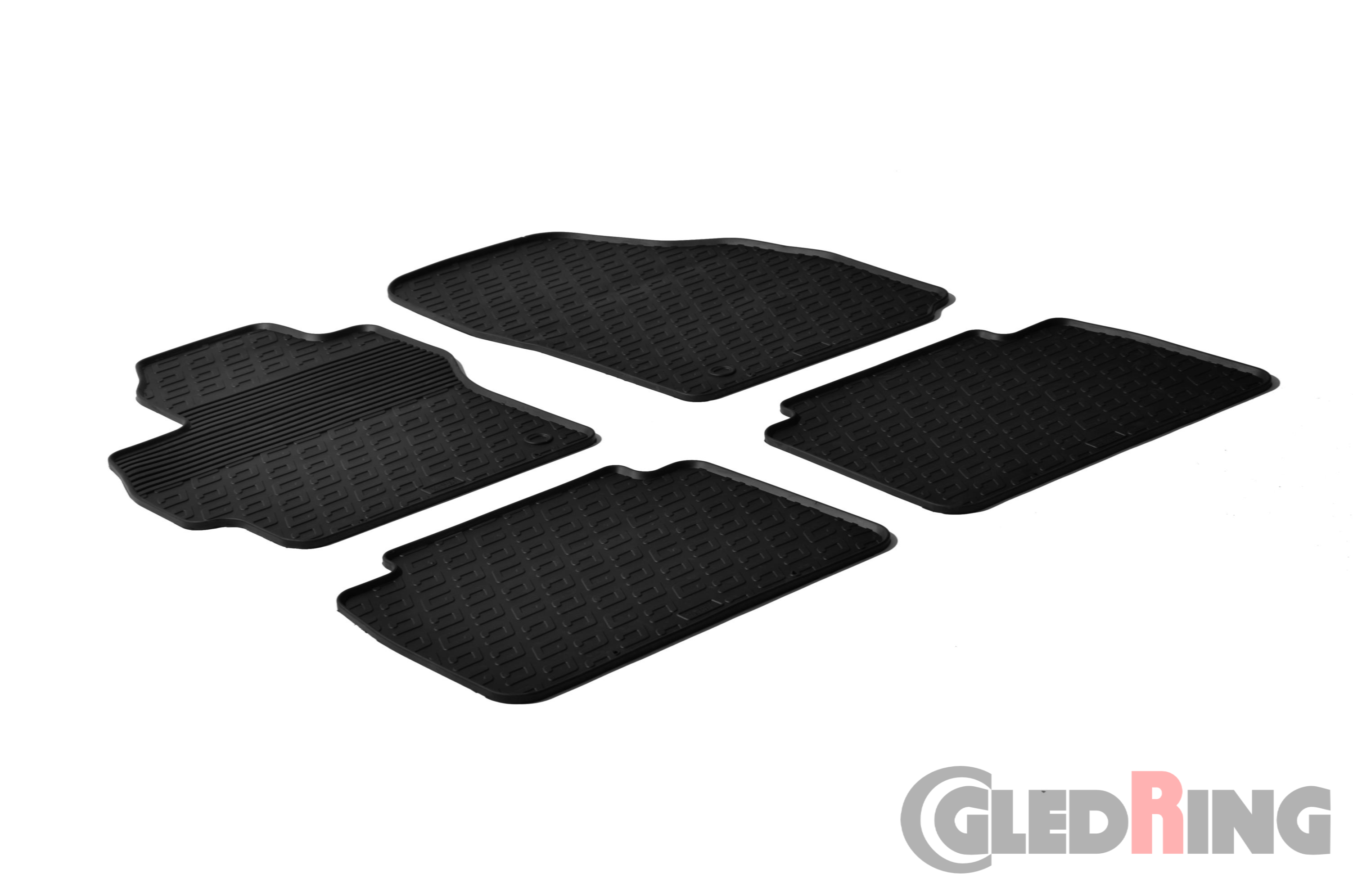 Original Gledring Passform Fußmatten Gummimatten 4 Tlg. - MAZDA 5 2005 -2009